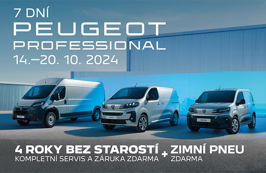 7 dní Peugeot Professional