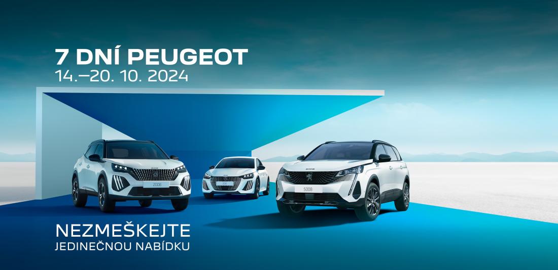 7 DNÍ PEUGEOT